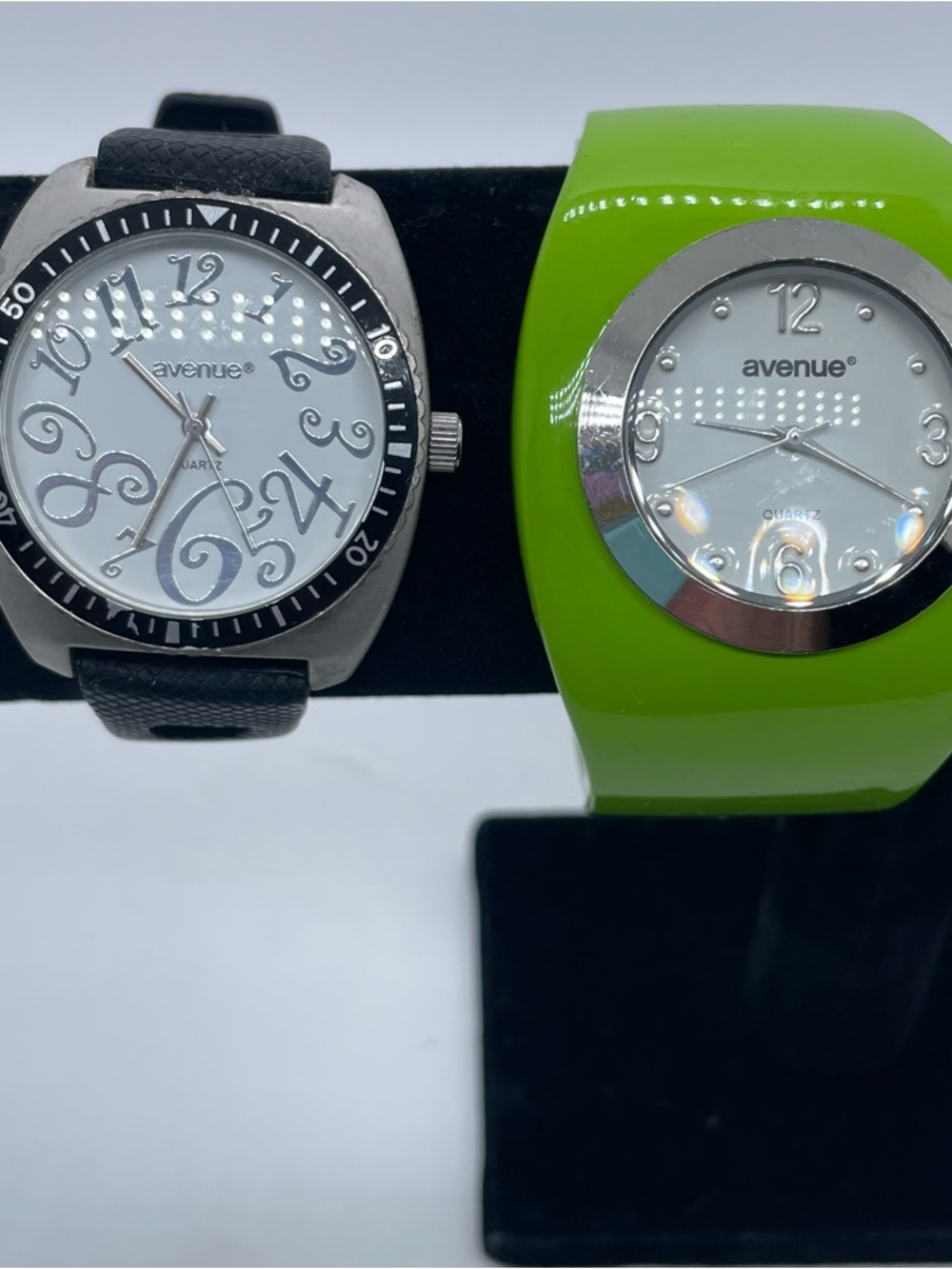 Avenue Women's Watches Green & Silicone Fashion Watch Untested